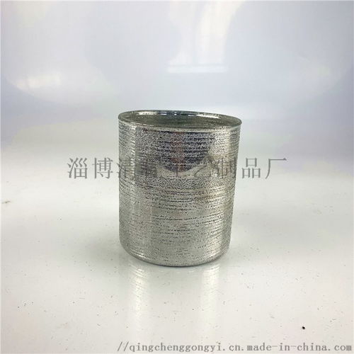 簡約玻璃燭臺 歐式蠟杯香薰蠟杯蠟燭杯廠家批發(fā)，首選淄博清程工藝制品廠